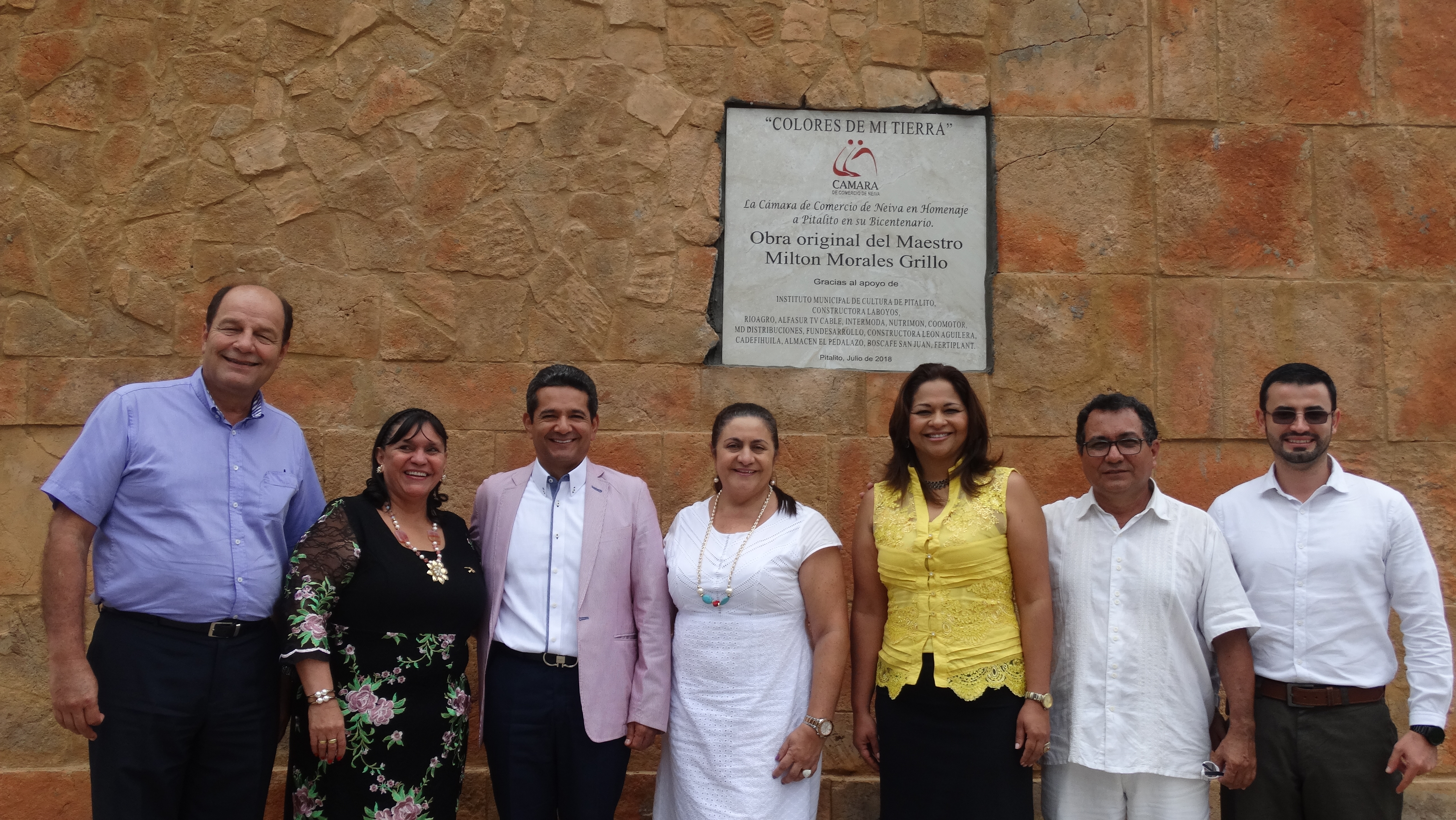 Germán Calderón, Olivella Pastrana, Ariel Rincón Machado, Clara Triviño, Janeth Sofía Ortiz Parra, Milton Morales Grillo y Jairo Alberto Parra.